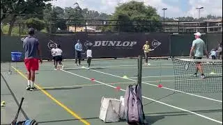 Joburg Tennis Grassroots Foundation - Coaching session