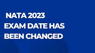 NATA 2023 EXAM DATE