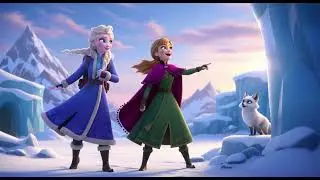 Elsa and Anna&rsquo;s Arctic Fox Adventure | A Magical Journey in the Snow! ❄️🦊👭