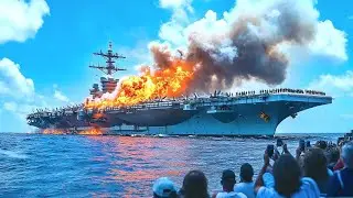 12 минут назад: российский пилот Су-57 уничтожил американский авианосец с 500 танками, Arma3