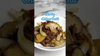 Stir Fry Chicken Pastil 🤍 #aikookph  #stirfry #chickenpastil #recipe #fyp #shorts #reels