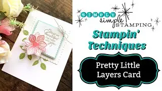 Card Making Fun With Easy Die Cut Squared Layers