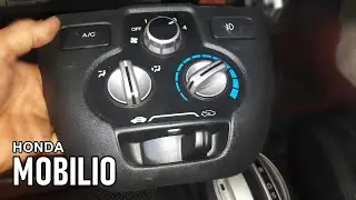 Cara lepas pasang Cover Panel kontrol AC/ HONDA MOBILIO