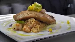 Fresh seafood and waterfront views at River Rocks in Melbourne, FL