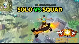 🎯 SOLO VS SQUAD| ⚡OVERPOWERED GAMEPLAY| NASHIT GAMING| Freefire Max 📲