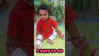 1st happy birthday countdown
