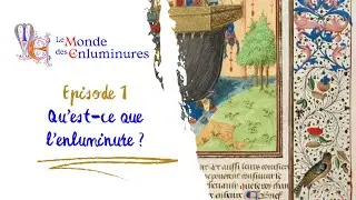 🏰 Qu'est-ce qu'une enluminure médiévale ? Découvrez l'art des lettrines et initiales | Épisode 1/3