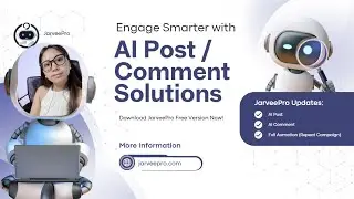 AI POST/COMMENT with JarveePro