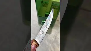 A Color Engraved Knife Laser Made with xTool F1 Laser Engraver?