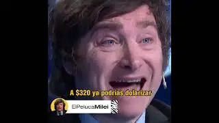MILEI ANUNCI&Oacute; LA DOLARIZACI&Oacute;N: 