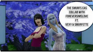 The Smurfs CAS Collab With ForeverSimsLove FT. Vexy and Smurfette