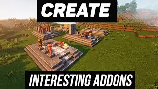 Create addons. Mod review. (minecraft java edition)