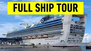 P&O PACIFIC ENCOUNTER - Full HD Ship Tour! (CARNIVAL ENCOUNTER)