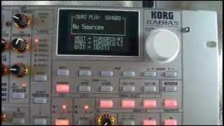 Korg Radias Factory Demo