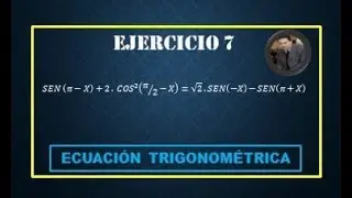 ecuación trigonométrica ejercicio 7 2020