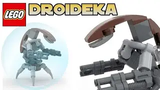 Custom LEGO Droideka - Free Instructions & Parts List