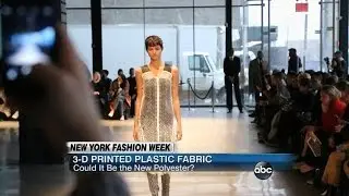 3-D Printed Material Could Revolutionize Fashion Industry