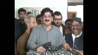 CM Murad Ali Shah |: Sindh Chief Minister Syed Murad Ali Shah talks to Media at Sukkur. (27-12-2025)