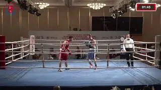Максим Молодан (UKR) vs Мухаммед Багиев (KGZ) -1/16 - Bosphorus Box tournament Istanbul 2021.03