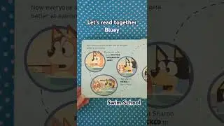 Let's read together a Bluey book. #childrensbooks #readalong #kidsbooks #bedtimestories #bluey