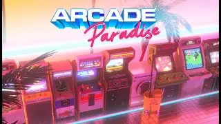 Arcade Paradise 2022  Relax game, retro arcade games  80% reviews  gameplay  CZ/EN