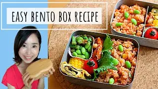BENTO BOX RECIPE FOR KIDS/ Japanese mom's vegetarian lunch box!/ Japanese breakfast!