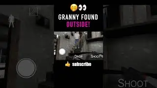 I caught GRANNY outside her HOUSE! 👀 #shorts #granny #granny3