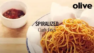 How to make: spiralized curly fries