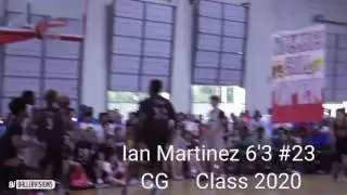Ian Martinez Highlights #23 Double Pump Summer tip off 2017