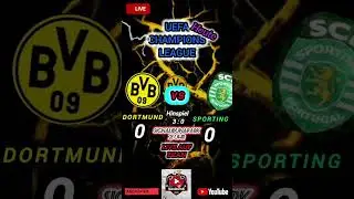 BvB im Achtelfinale die Partie ging 0:0 aus damit is Dortmund weiter durch Hinspiel Sieg vs Sporting