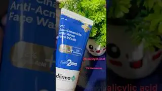The Derma Co Sali- Cinamide Anti- Face wash #niacinamide #salicylicacid #thedermaco