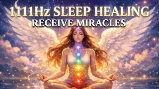 1111Hz ANGEL NUMBER (11:11:11) ✨ Deep Sleep Healing Frequency | REMOVE ALL BLOCKAGES 