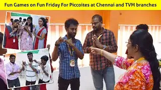 Office Friday Fun | Head, shoulders and Krishna Game | Team Building | Piccosoft Software Labs