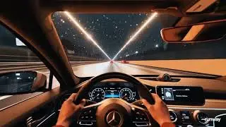 Night Drive in Rainy Neon City 🌧️ - Synthwave / Retrowave Mix - 4K 60FPS (No Talking)