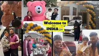 FAMILY VISIT FROM #uk TO #india AFTER 3YEARS😍✈️ || SAARE HOYE EMOTIONAL🥺|| GUNI SIMI VLOGS #family 