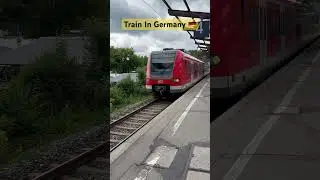 S-Bahn Train In Munich Germany