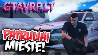 GTA V RP Lietuviškai - GERIAUSI POLICININKAI MIESTE
