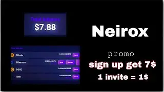 gana 7$ por registrarte en el nuevo monedero neirox