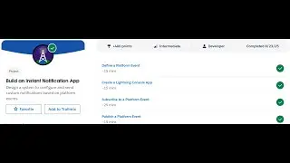 Subscribe to a Platform Event || Build an Instant Notification App