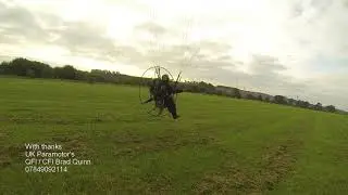 UK Paramotor  Reverse & Launch Mastery Pilot Tony