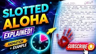 Slotted Aloha | Random Access Protocol | Multiple Access Protocol | Computer Network