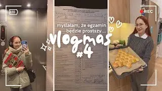 VLOG(MAS) #4 🎄 miałam egzamin na prawko 🚗
