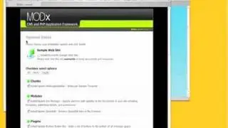 Installing the MODx Content Management System