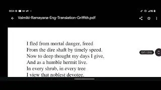 SHRI RAMAYANA Aranya Kanda Sarga 39 M&Aacute;R&Iacute;CHA'S SPEECH part 3