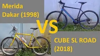 Кадры решают всё. CUBE SL ROAD vs Merida Dakar 680.