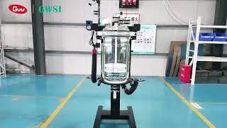 Lifting Speed Regulating Glass Reactor