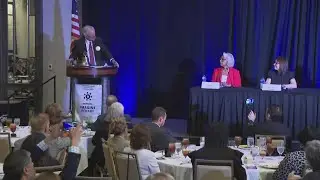 Seven of the nine Jacksonville mayoral candidates introduce themselves