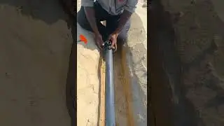 Thats how you can install saddle clamp in polyethylene pipe!