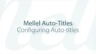 Автотитры Меллеля: настройка автотитров