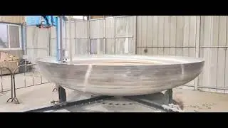 Spinning edge banding machine